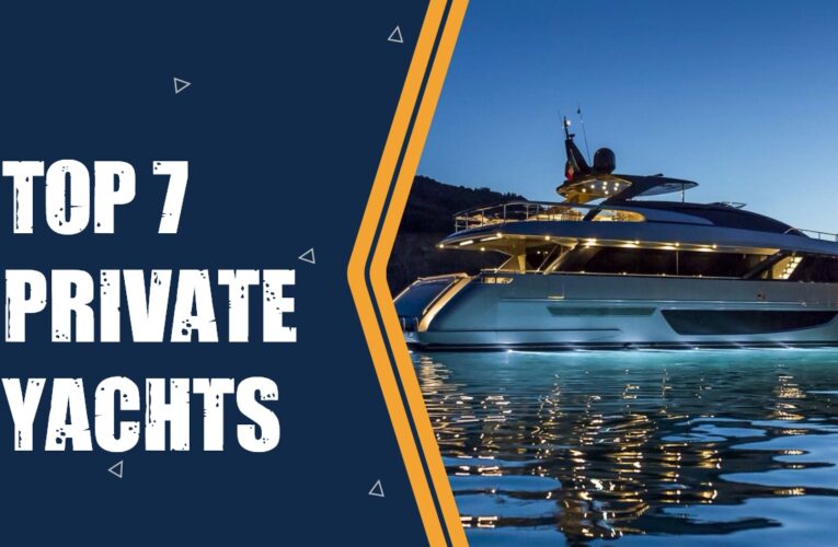 Top 7 Private Yachts in the USA: Luxury and Elegance on the Water