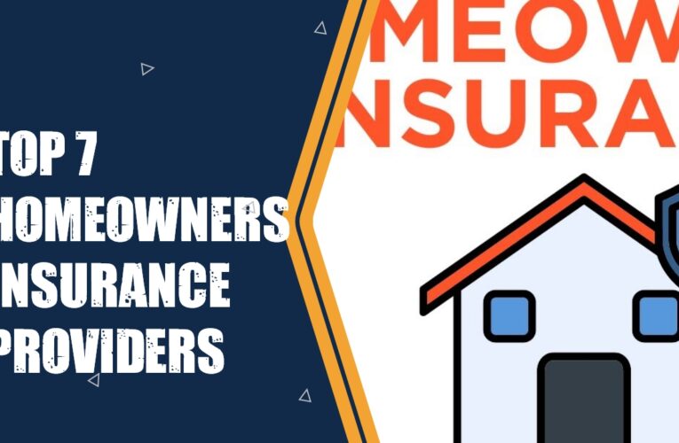 Top 7 Homeowners Insurance Providers in the USA: Protecting Your Home with the Best Coverage